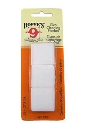 HOPPE'S Patch .22 - .270 Caliber No 2 60pk - Special Discount