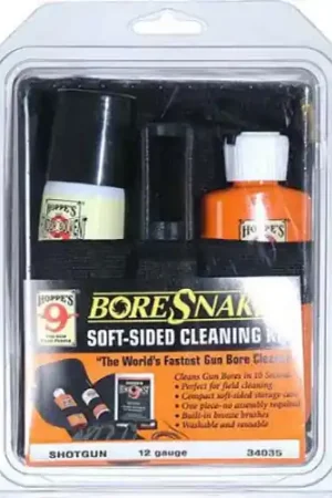 HOPPE'S Soft Sided Cleaning Kit 12 Gauge Shotgun - Top Quality
