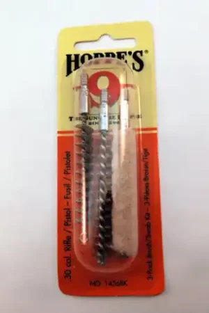 Only a Few Left | HOPPE'S BrushKit 30 Caliber Rifle, Phosphor Bronze 3pk