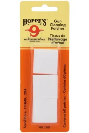 Price Cut | HOPPE'S Patch No 1 Small Bore 60pk