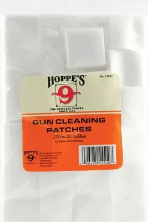 Direct From Manufacturer | HOPPE'S Patch .270 - .35 Caliber 650pk