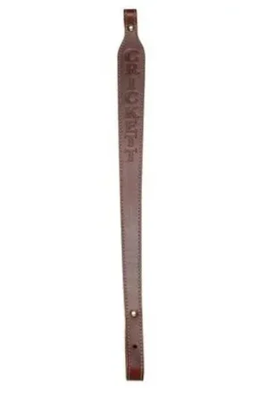 KEYSTONE Crickett 23"x1.75" Brown Embossed Leather Sling | Premium