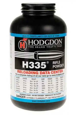 Limited Quantity | HODGDON H335 Rifle Powder Smokeless 1lb