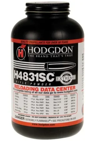 Latest - HODGDON H4831SC Extreme Rifle Powder Smokeless 1lb