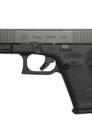 Best Seller - GLOCK G19 Gen5 9mm MOS 4.02" 15rd - Black
