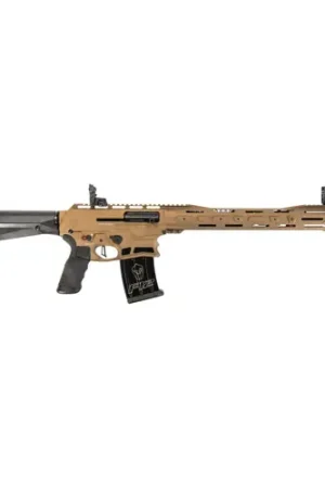 TYPHOON DEFENSE F12 Sport 12 Gauge 2" 18.5" 5rd Semi-Auto AR12 Shotgun - Bronze / Black | One Day Deal