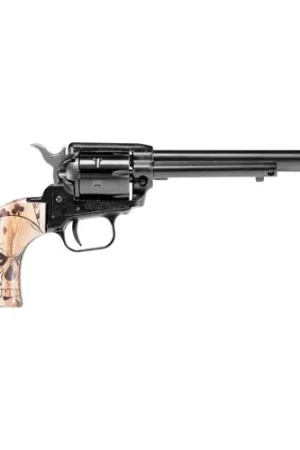 Premium Quality | HERITAGE MANUFACTURING Rough Rider 22 LR 6.5" 6rd Revolver - Dead Man's Hand