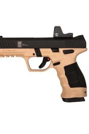 Shop Online - SAR USA SAR9 Mete 9mm Safari/Blk 17rd
