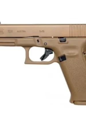 Best Seller | GLOCK QP Only G19X 9mm 4.02" 10rd w/ Glock Night Sights - FDE