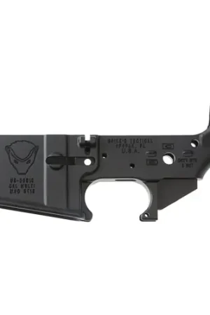 Premium | SPIKES TACTICAL HONEY BADGER STRIPPED LOWER BLK 5.5