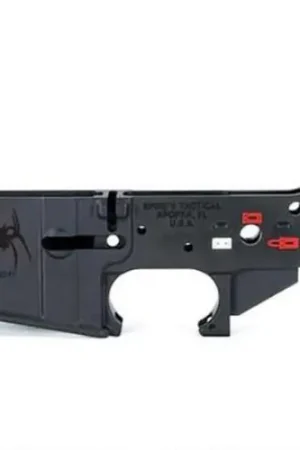 Ends Today | SPIKES TACTICAL SPIDER STRIPPED LOWER 5.56 BLK