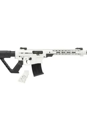 Clearance | ROCK ISLAND VR80 12Gauge 20" AR12 Shotgun - Stormtrooper White