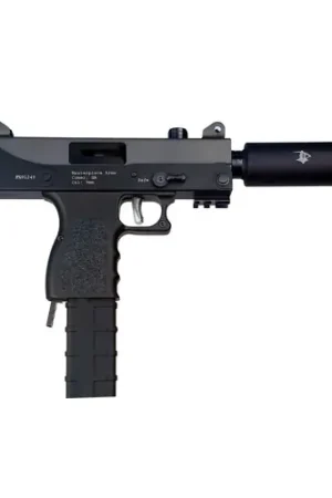Limited Stock | MASTERPIECE ARMS Defender Grim Reaper 9mm 5.5" 30+1 Pistol w/ Threaded Barrel & Faux Suppressor