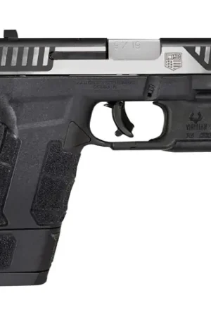 Daily Deal - DIAMONDBACK FIREARMS DBAM29 SubCompact 9mm 3.5" 17rd Pistol w/ Viridian Laser & Holster - Two-Tone