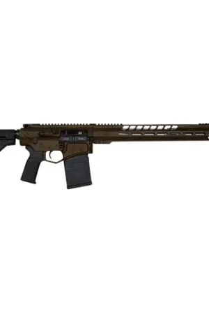 Sale Price - DIAMONDBACK FIREARMS Black Gold DB10 308 Win 18" 20rd Semi-Auto AR10 Rifle - Midnight Bronze
