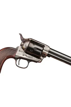 Extra Savings - TAYLORS AND COMPANY Short Stroke Smoke Wagon 357Mag 5.5" 6rd Revolver - Case Hardened | Walnut