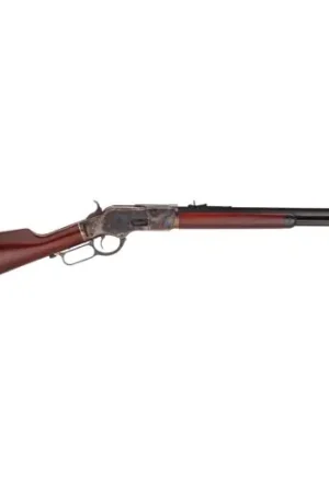 Ends Today | TAYLORS AND COMPANY 1873 44-40 Win 18" 10rd Lever Rifle - Case Hardened / Walnut