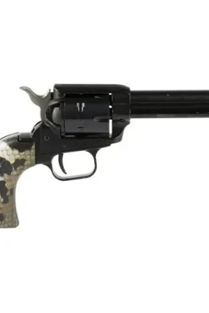 HERITAGE MANUFACTURING Rough Rider 22LR 4.75" 6rd Revolver - Blued / Snake Skin - Limited Stock
