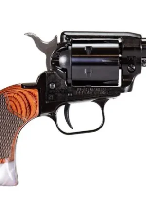 HERITAGE MANUFACTURING Barkeep 22 LR 1.68" 6rd Revolver - Black w/ Rosewood & Pearl Birdshead Grips | Save Now