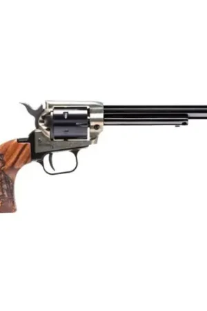 Hassle-Free Returns | HERITAGE MANUFACTURING Rough Rider Western 22 LR 6.5" 6rd Revolver - Blued / Billy the Kid Grips