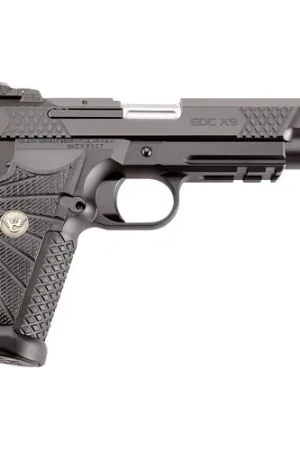 Great Buy | WILSON COMBAT EDC X9 9mm 4" 15rd Pistol w/ Ambi Safety - Black / G10 Starburst Grips