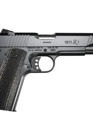 Special Discount | REMARMS 1911 R1 Enhanced 9mm 5" 9rd Pistol - Satin Black w/ Laminate Grips