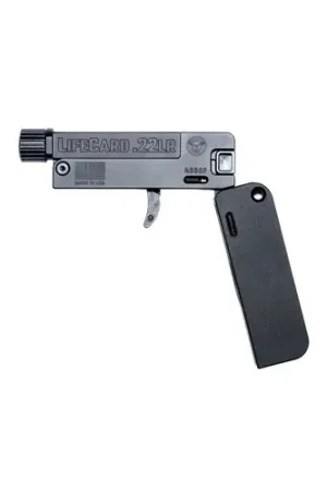 TRAILBLAZER FIREARMS Lifecard 22 LR 2.5" Single Shot Folding Pistol w/ Threaded Barrel | Black | Top Seller