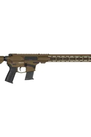 Best Seller - CMMG Resolute MK57 5.7x28mm 16.1" 20rd Semi-Auto AR15 Rifle - M-LOK / FN Mags - Midnight Bronze