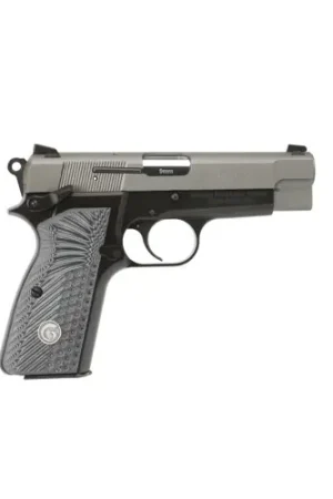 Clearance - EAA MC P35 PI 9mm 3.88" 15rd Pistol - Tungsten Cerakote / Grey G10