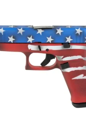 While Supplies Last - GLOCK G48 9mm 4.17" 10rd Pistol | Red, White, & Blue Flag Skydas