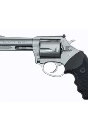 Ships Fast - CHARTER ARMS Bulldog 44 S&W Special 4.2" 5rd Revolver - Stainless | Black Rubber Grips