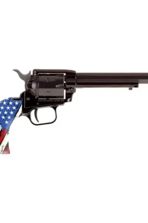 Top-Selling - HERITAGE MANUFACTURING Rough Rider 22 LR 6.5" 6rd - American Flag