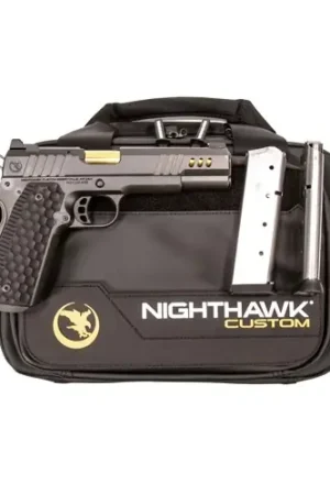 NIGHTHAWK CUSTOM Boardroom Series- President, Gov. .45 ACP - Black & Gold | Newly Listed