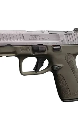 Buy Now - SMITH & WESSON M&P Shield X 9mm 3.6" 13rd & 15rd w/ Night Sights - Crushed Sliver Battleworn