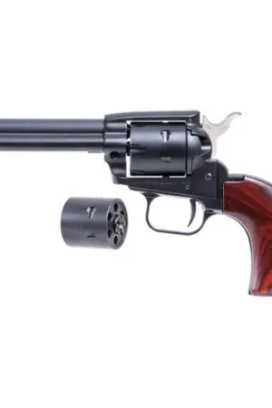 Easy Checkout | HERITAGE MANUFACTURING Rough Rider 22 LR / 22 WMR 4.75" 6rd Revolver - Blued / Cocobolo Grips