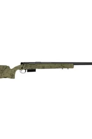 Sale - HS PRECISION 2000 HTR 338 Lapua 24" 4rd Bolt Rifle w/ Muzzle Brake - Olive / Black Splatter