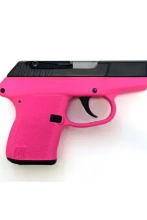 KELTEC P-3AT 380 ACP 2.76" 6rd Blued/Pink Grips | Clearance