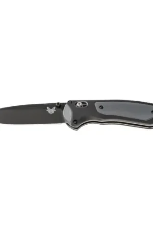 Top Seller - BENCHMADE Boost 3.7" Drop Point Plain Coated Blade