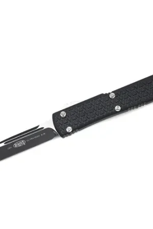MICROTECH KNIVES Ultratech Single Edeg Black Standard 3.4" | Exclusive Offer