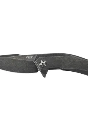 Super Sale - ZERO TOLERANCE ZT KVT, TITANIUM BLACKWASH