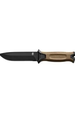 Best Price - GERBER KNIVES StrongArm Fixed Blade Knife, Black, Serrated