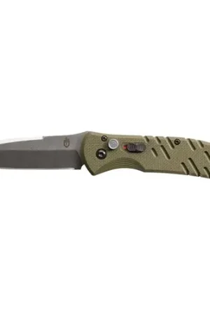 Clearance Price | GERBER KNIVES Propel Auto, OD Green, Fine Edge, K-Polish Blade