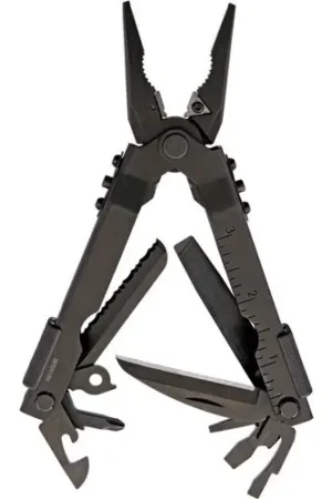 Free Returns - GERBER KNIVES Multi-Plier 600-Needlenose Black/Carb Cutter/Berry