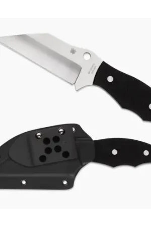 Add to Cart - SPYDERCO Ronin 2 G-10 Black Plain Edge