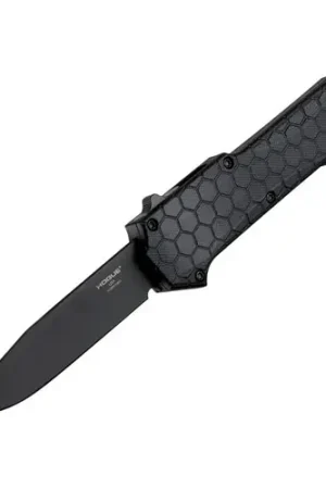 Customer Favorite - HOGUE Compound 3.5" OTF Auto Clip Point G10 Solid Black
