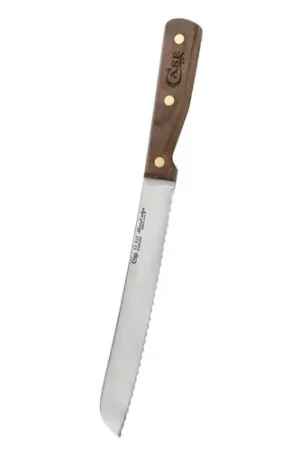 Best-Selling | CASE KNIVES Household Cutlery 8" Bread Knife Solid Walnut