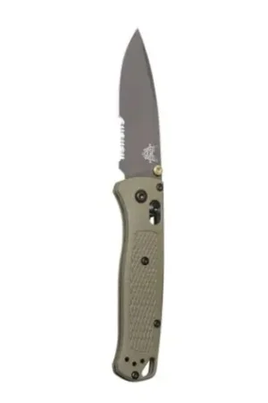 BENCHMADE Bugout 3.24" Drop Point Green - Going Fast