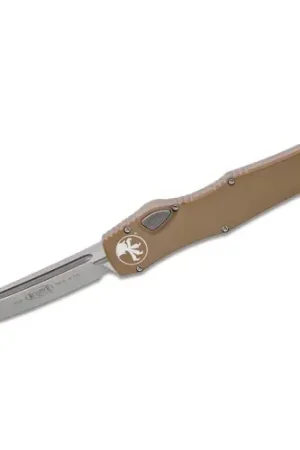 Get It Now - MICROTECH KNIVES Halo VI T/E Stonewash Standard Tan