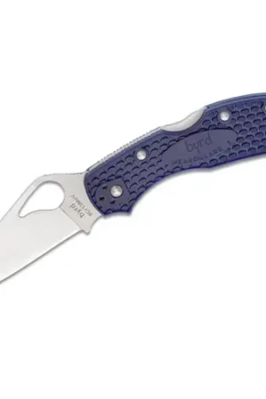 Act Fast - SPYDERCO Meadowlark 2 2.9" Folding Knife - Blue FRN