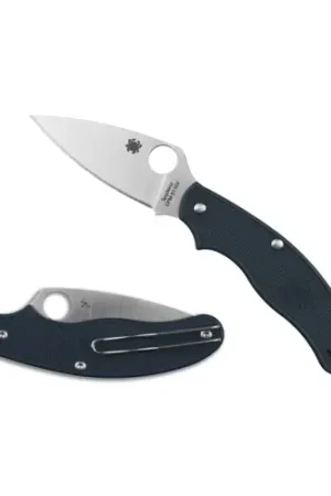 Best Value | SPYDERCO UK Penknife Ltwt Dark Blue CPM S110V/Leaf Shape